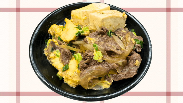 卵とじ牛すき煮