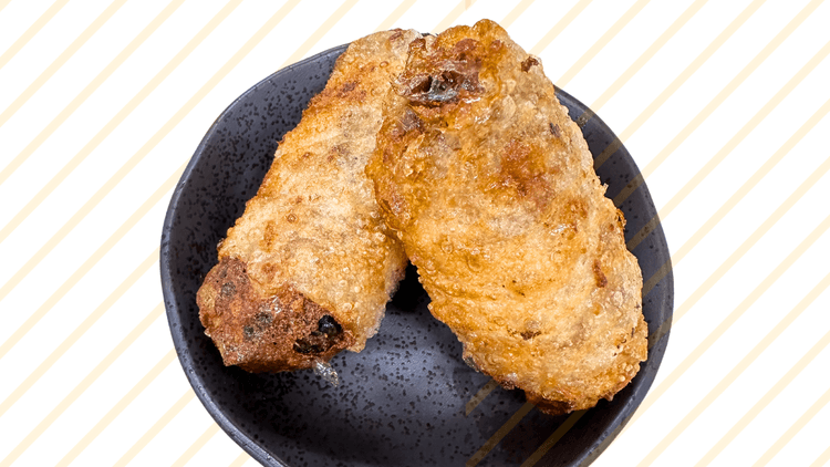 ライスペーパーで作る揚げ春巻き