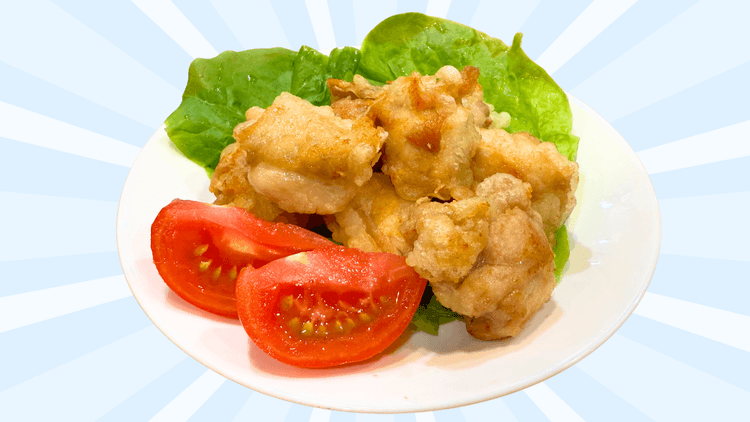 見た目はぷくぷく食感はサクッと泡衣唐揚げ