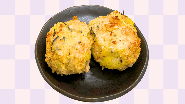 ひじきとさつまいものコロッケ