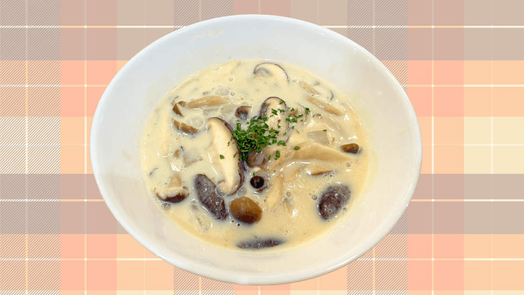 きのこの豆乳シチュー