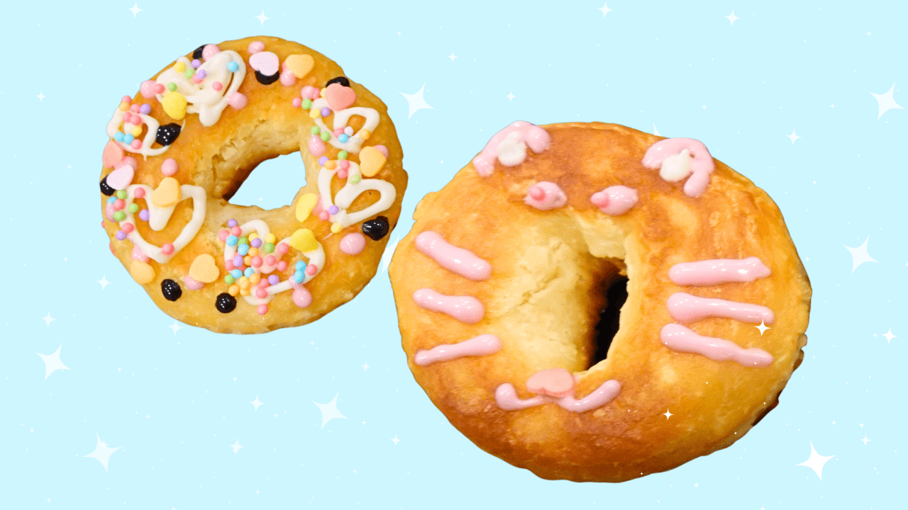 型不要!基本のドーナツ